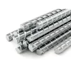 Construction steel bars for reinforced concrete applications