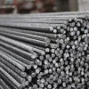 High-tensile deformed Y-bar steel reinforcement bars with a ribbed surface profile for construction concrete, supplied by BuildiBudget, a premier steel bar supplier Malaysia.