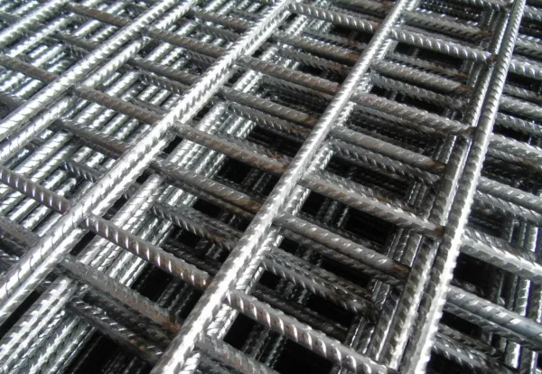 High-strength BRC wire mesh used in construction slabs and floors